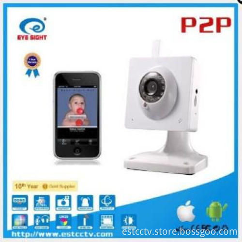 Megapixel IR-CUT two-way audio Wifi Baby Monitor Wireless